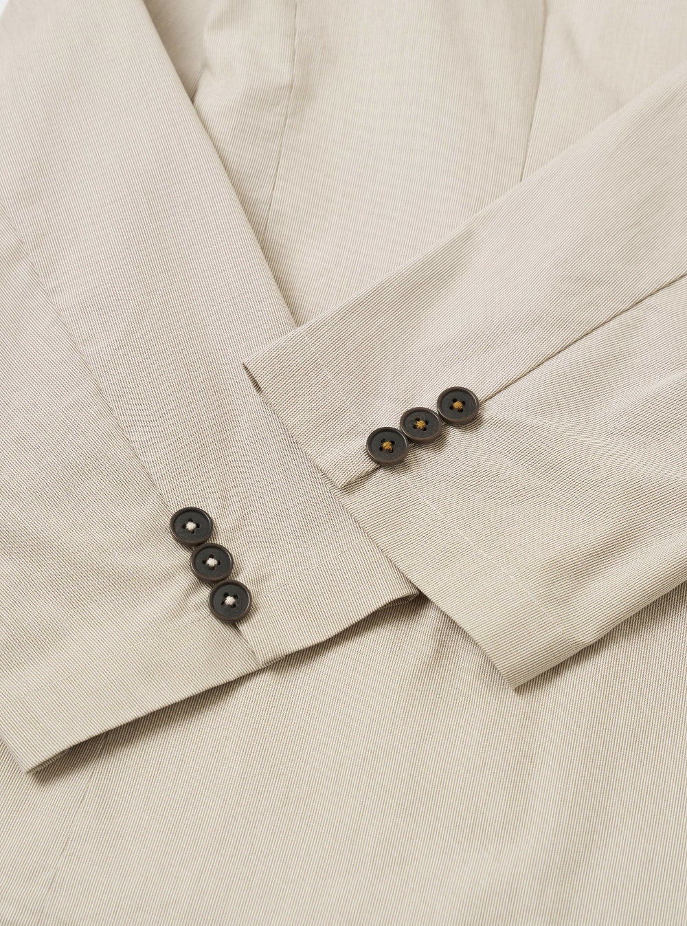 universal works boston blazer kennedy stripe brown