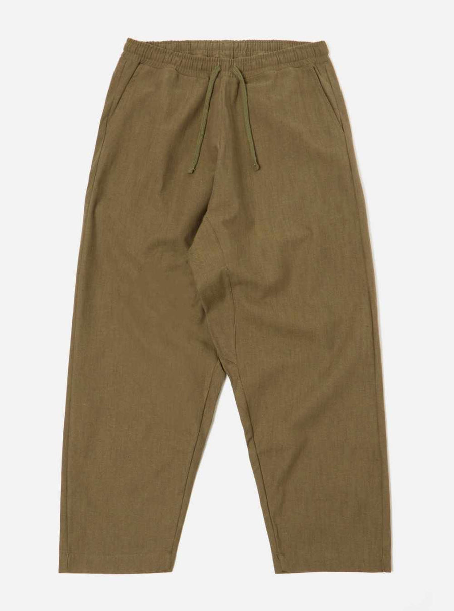 universal works braga pant kyo cotton olive