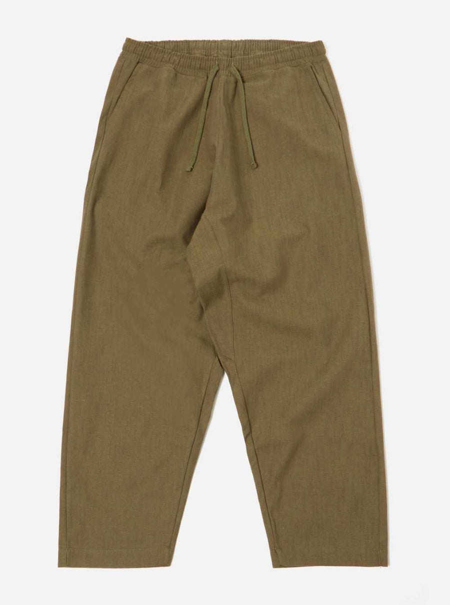 universal works braga pant kyo cotton olive