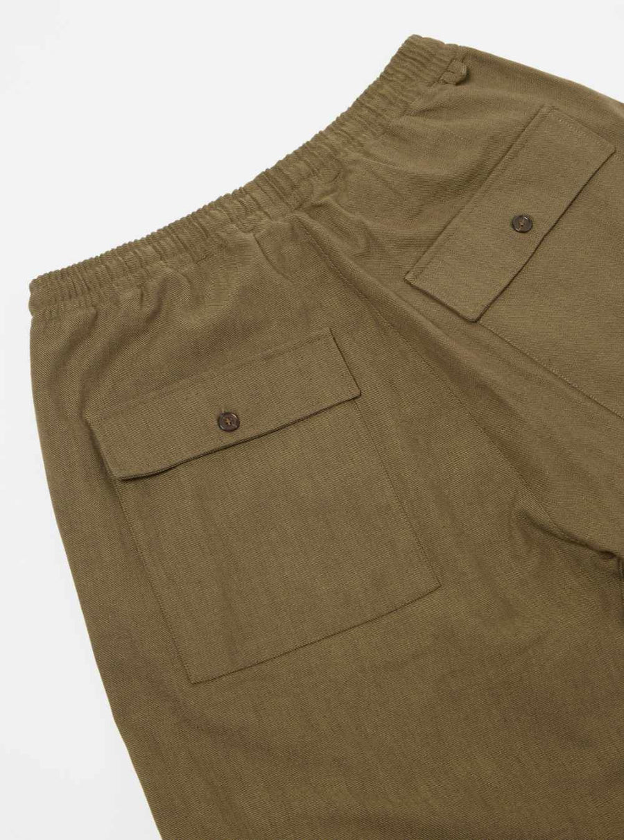 universal works braga pant kyo cotton olive