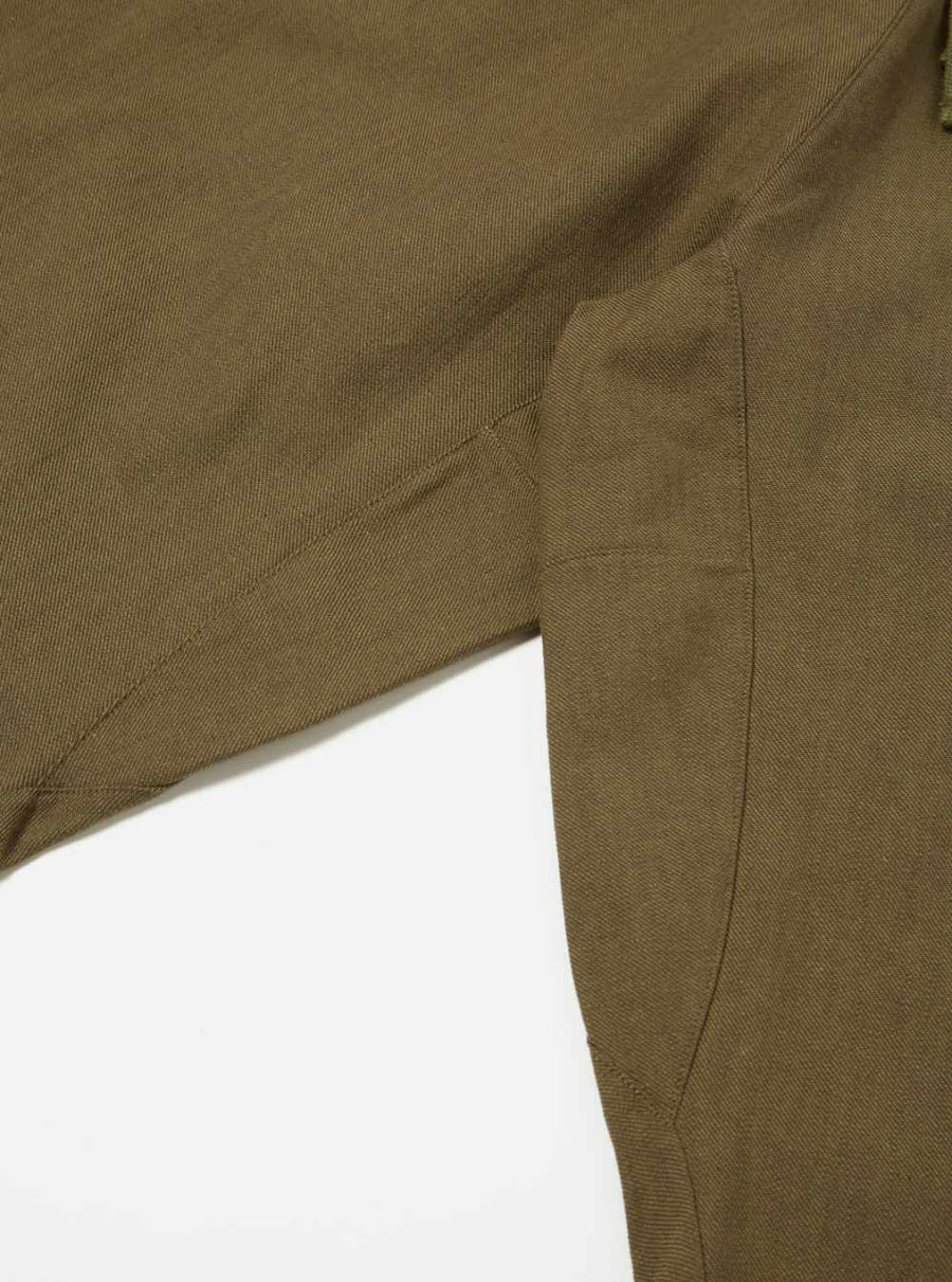 universal works braga pant kyo cotton olive