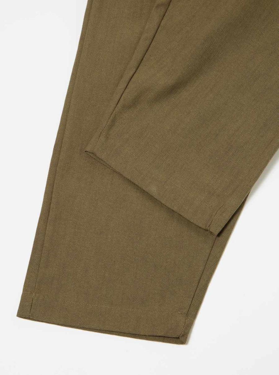 universal works braga pant kyo cotton olive