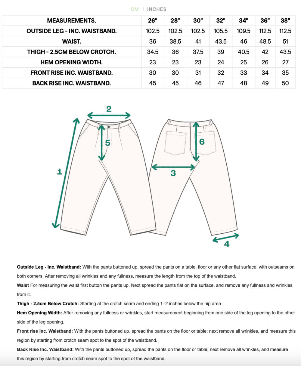 universal works duke pant ecru recycled cotton