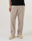 universal works duke pant kennedy stripe brown
