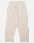 universal works duke pant kennedy stripe brown