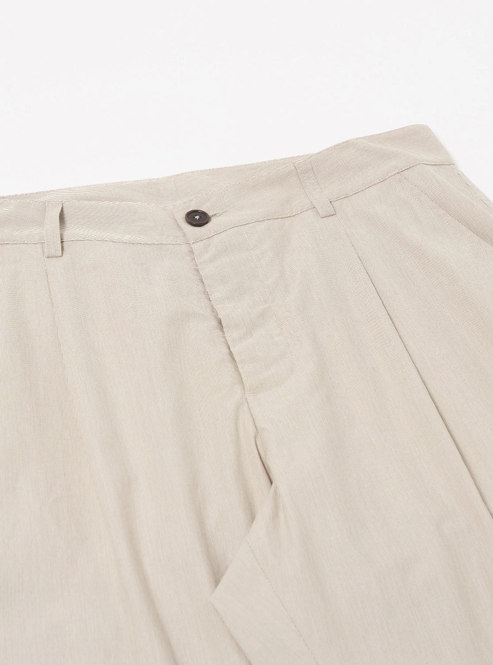 universal works duke pant kennedy stripe brown