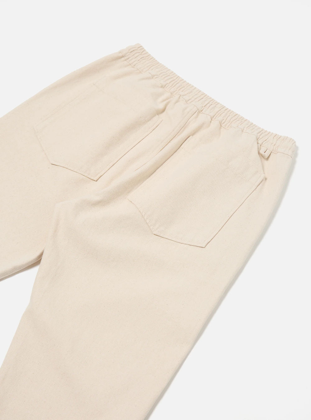 universal works hi water trouser ecru recycled cotton – www.sublime.bz