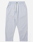 universal works hi water trouser navy kennedy stripe