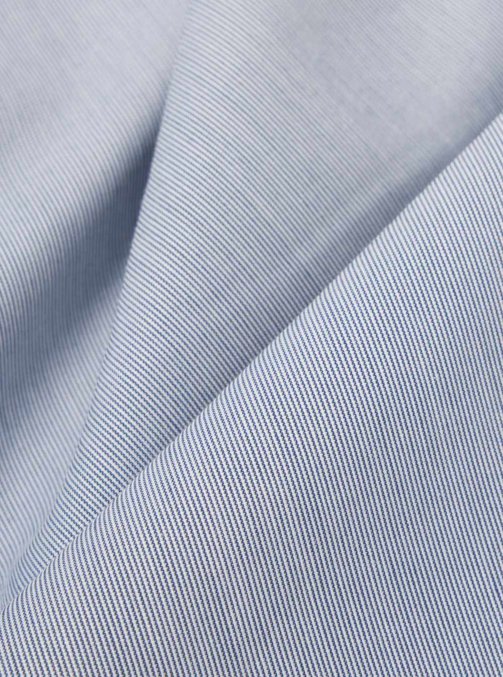 universal works hi water trouser navy kennedy stripe