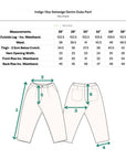 universal works duke pant indigo 13oz selvedge denim
