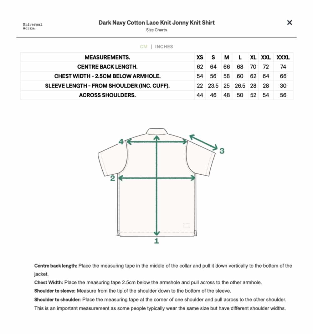 universal works jonny knit shirt dark navy cotton lace knit