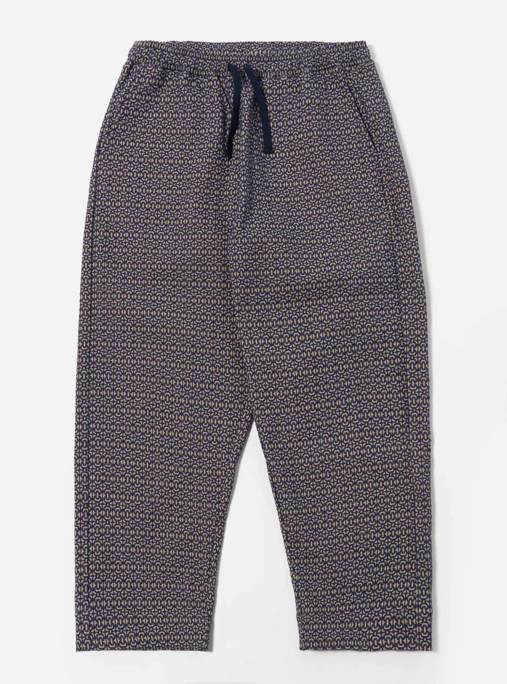 universal works judo pant navy konos cotton