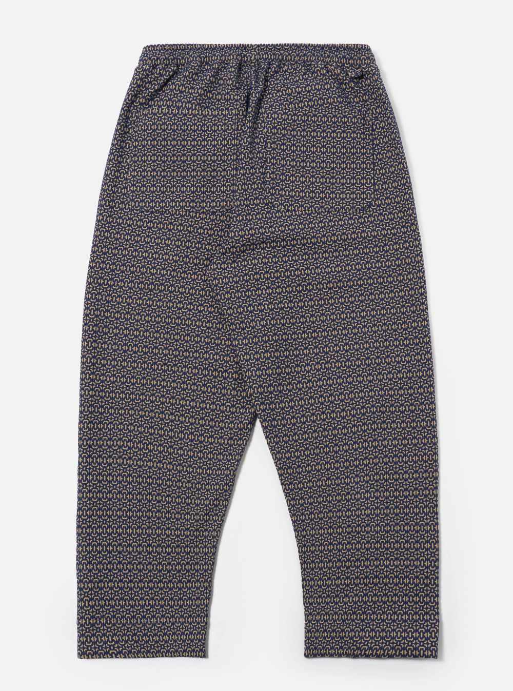 universal works judo pant navy konos cotton