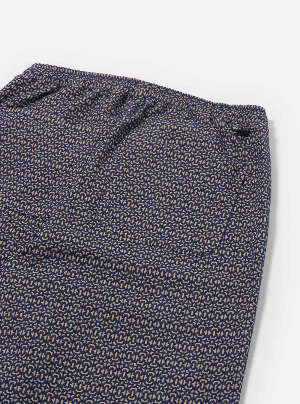 universal works judo pant navy konos cotton