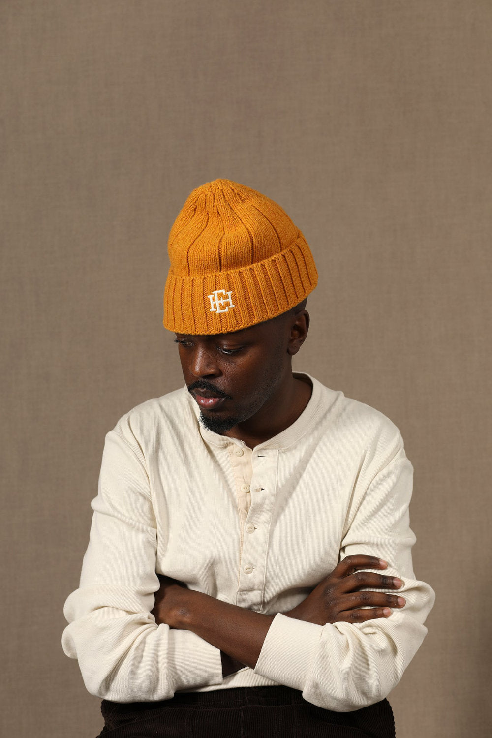 east harbour surplus lorenz f2661 beanie ocra