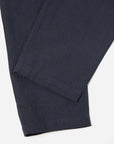 universal works military chino trouser navy lord cotton linen