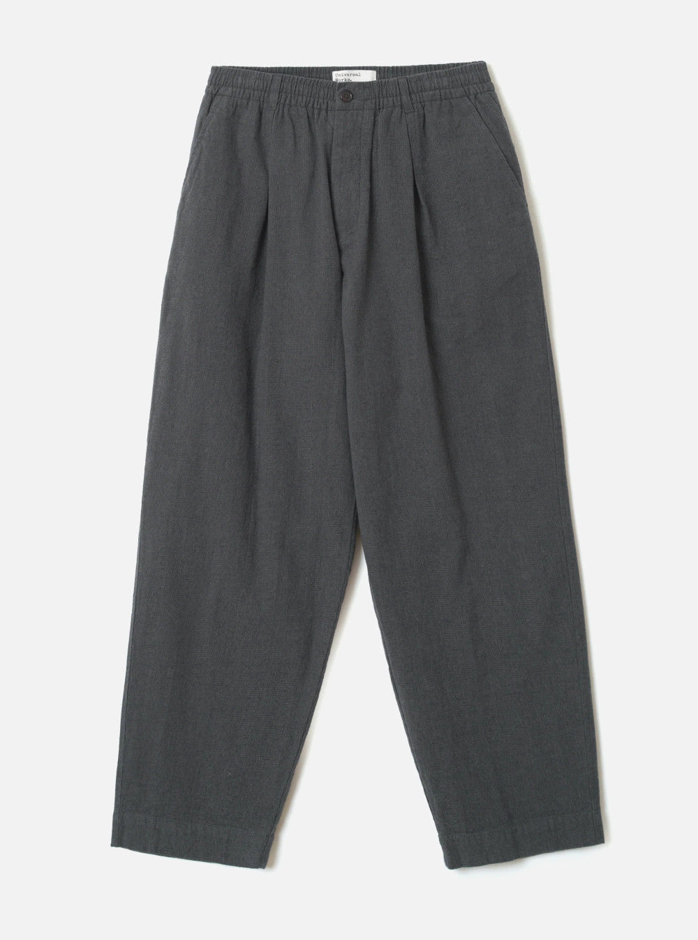 universal works oxford pant grey liverpool check