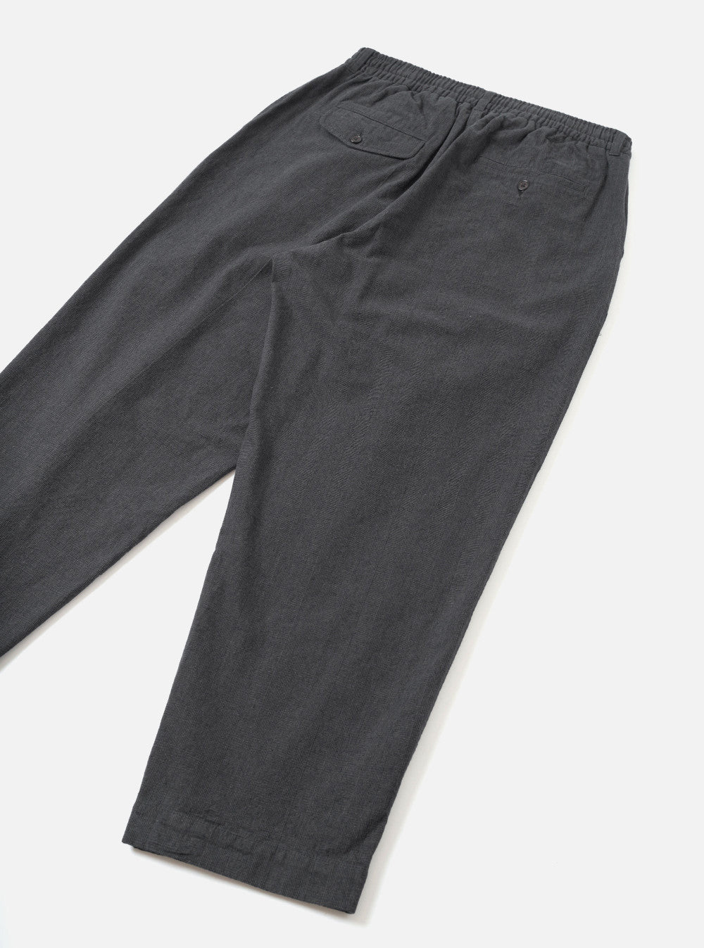 universal works oxford pant grey liverpool check