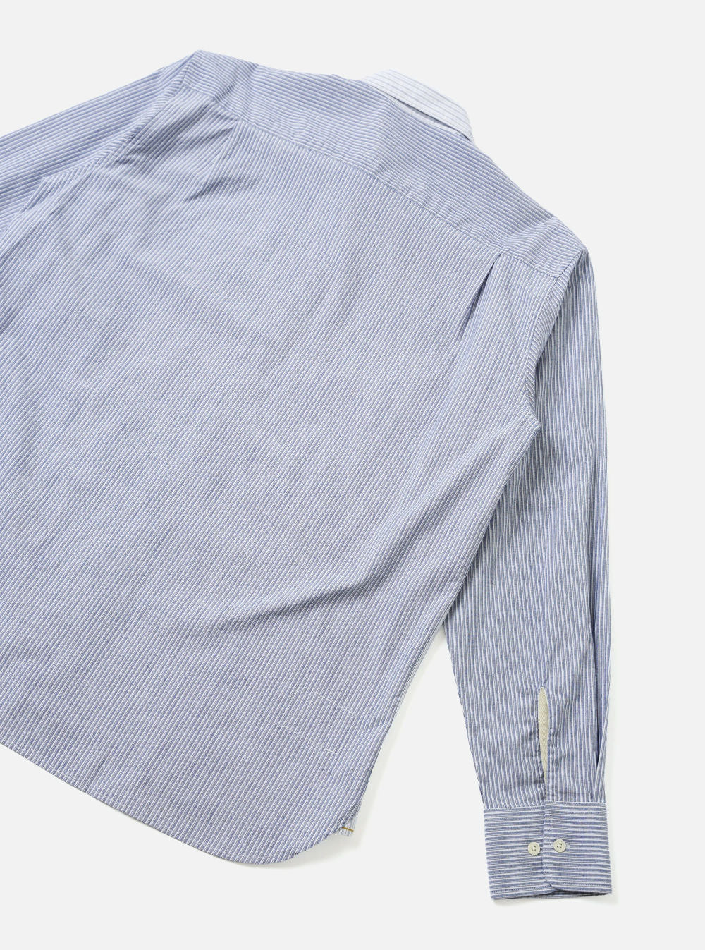 universal works station shirt mix stripes wm