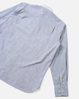 universal works station shirt mix stripes wm