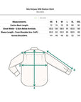 universal works station shirt mix stripes wm