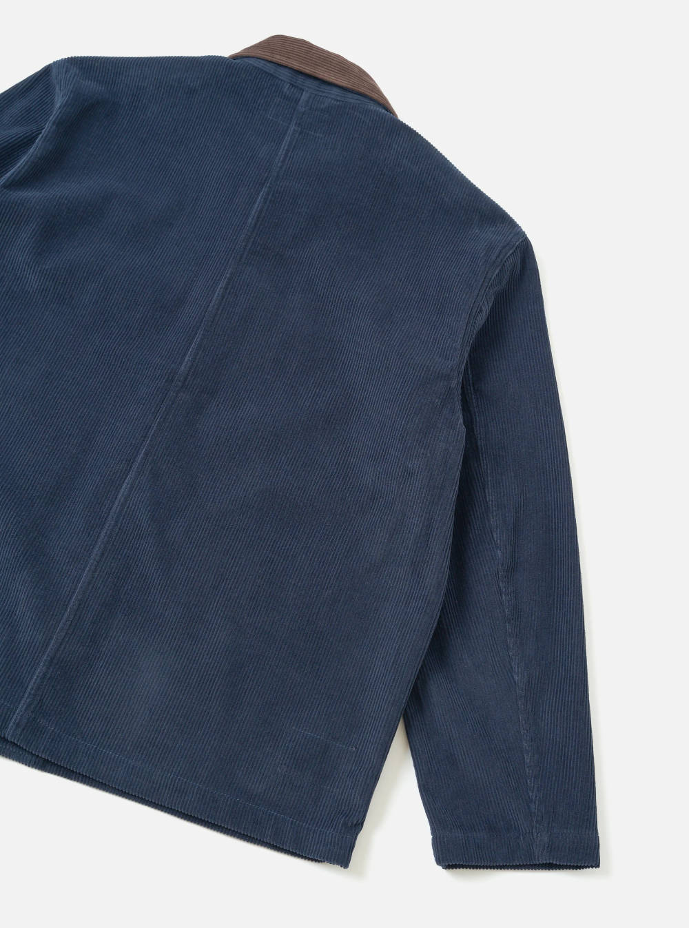 universal works utility jacket cord dark navy