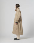 girls of dust military trench fuji nylon oyster