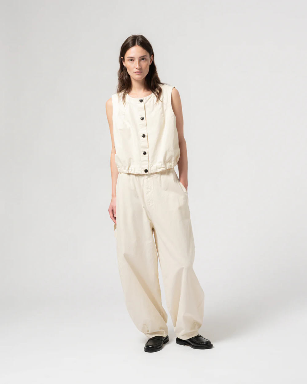 girls of dust veston cotton linen wheat