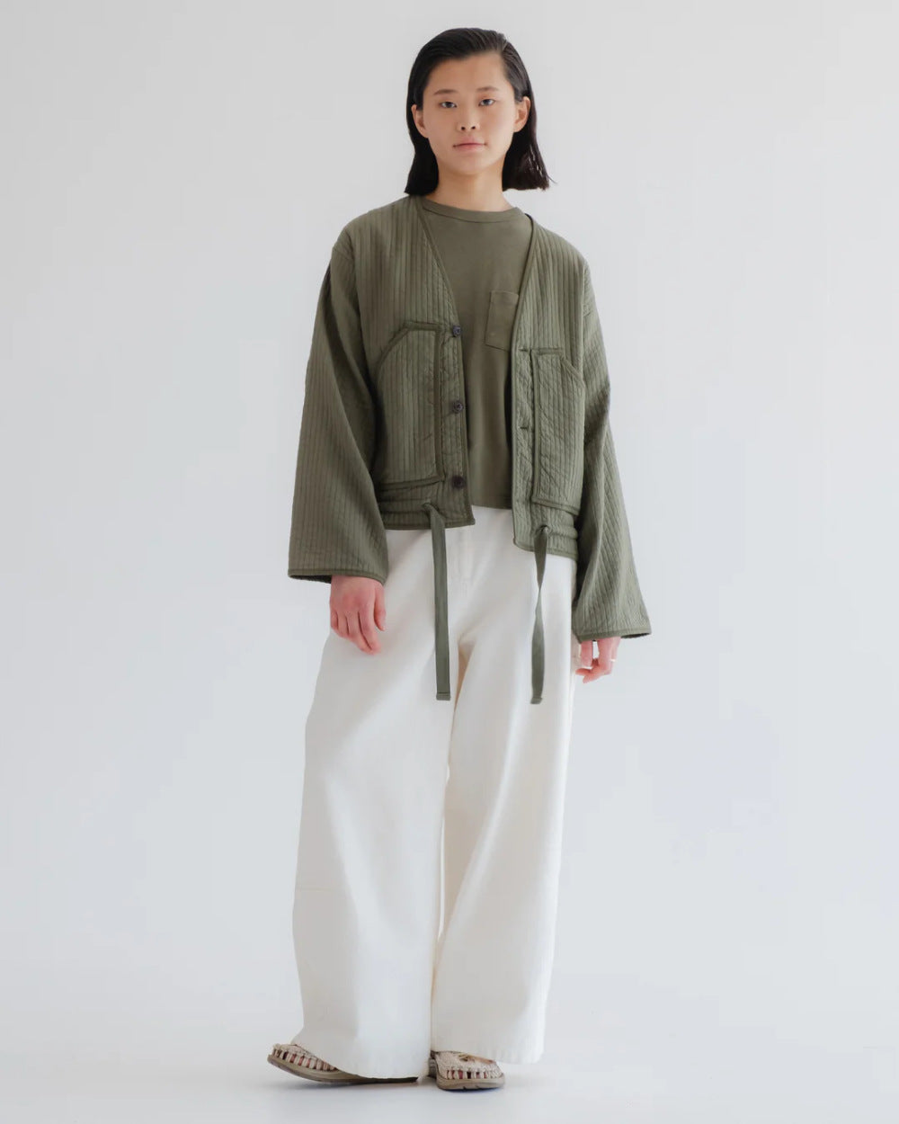 girls of dust atlantide chino canvas ecru raw