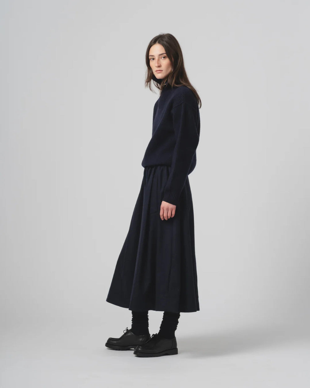 girls of dust meadow skirt cashart wool inkt