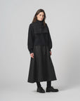 girls of dust meadow skirt terrestre wool anthracite