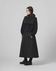 girls of dust meadow skirt terrestre wool anthracite