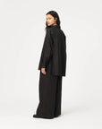 girls of dust supernova shirt silky poplin black