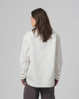 girls of dust icon shirt poplin milk