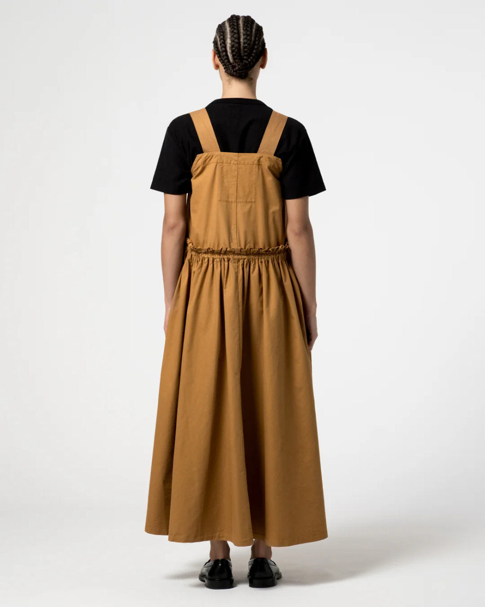 girls of dust sun dress light cotton drill almond (LAST SIZE MEDIUM) –  www.sublime.bz