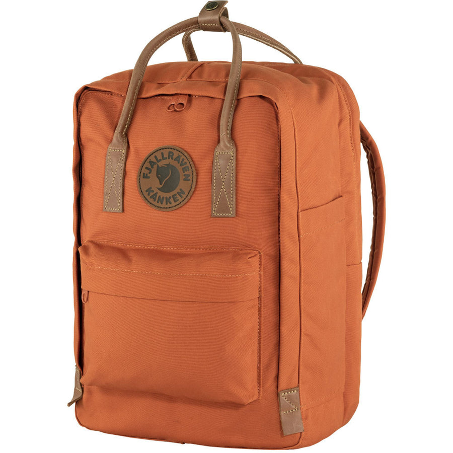 fjallraven kanken no2 laptop 15" terracotta brown