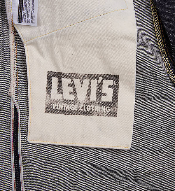 levis vintage clothing 1954 501 original fit jeans rigid blu 501540090