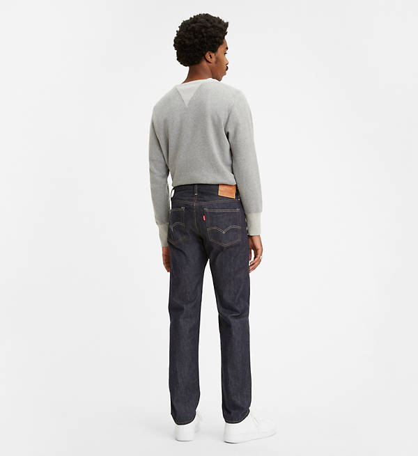 levis vintage clothing 1954 501 original fit jeans rigid blu 501540090