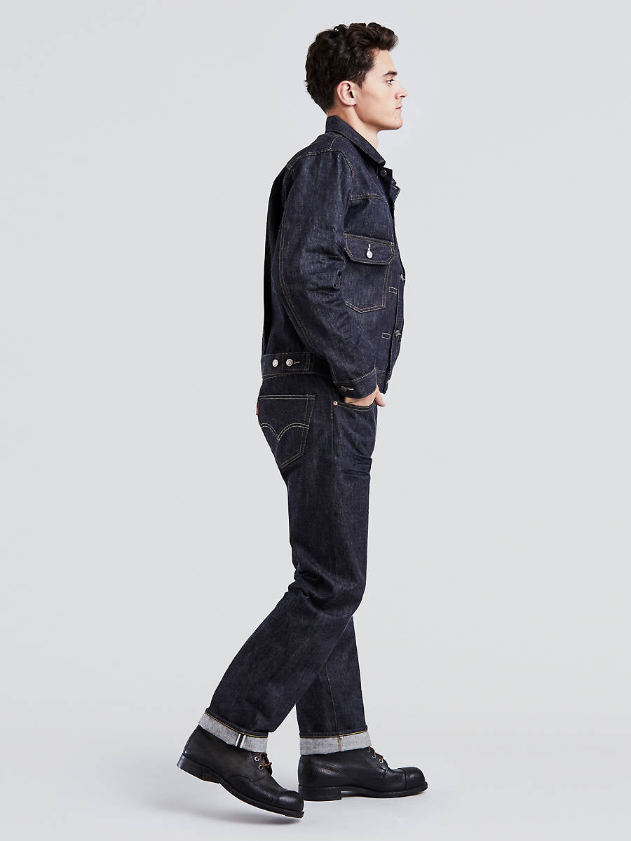 levis vintage clothing 1955 501 original fit jeans rigid blu 501550055