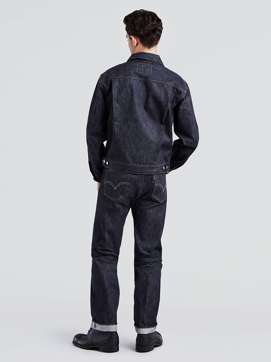 levis vintage clothing 1955 501 original fit jeans rigid blu 501550055