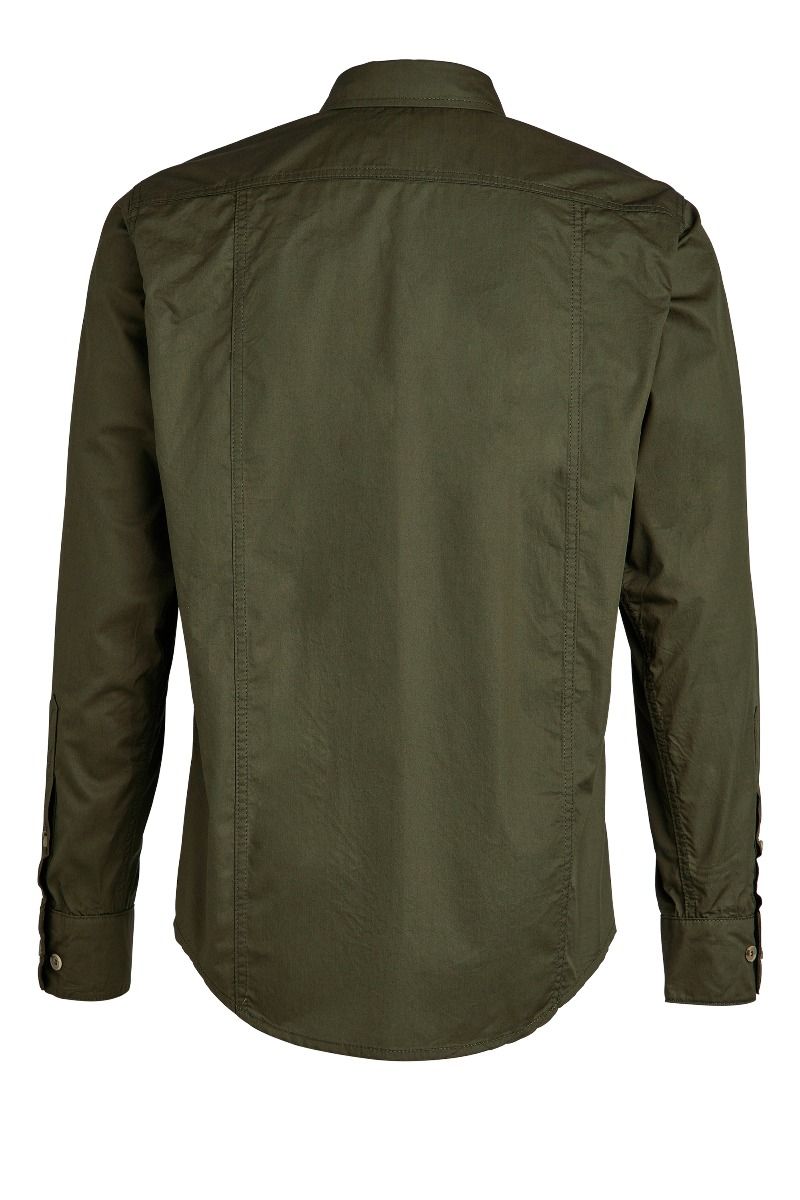 manifattura ceccarelli light bush shirt 706 dh olive