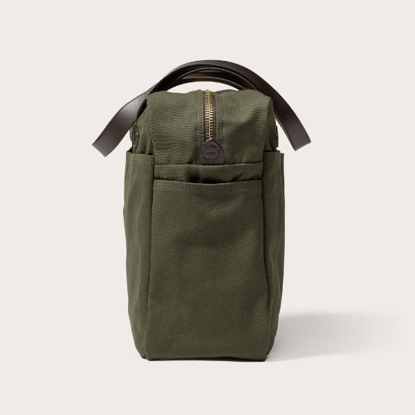 filson tote bag with zipper otter green