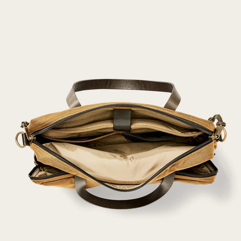 filson dryden briefcase whiskey