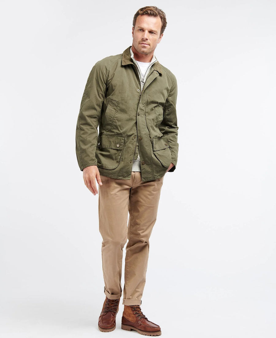 barbour ashby casual olive