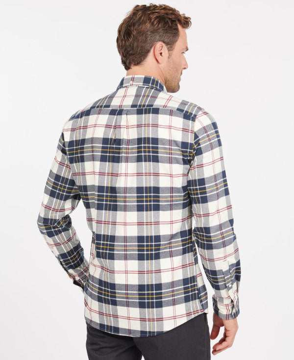 barbour ronan tailored shirt ecru