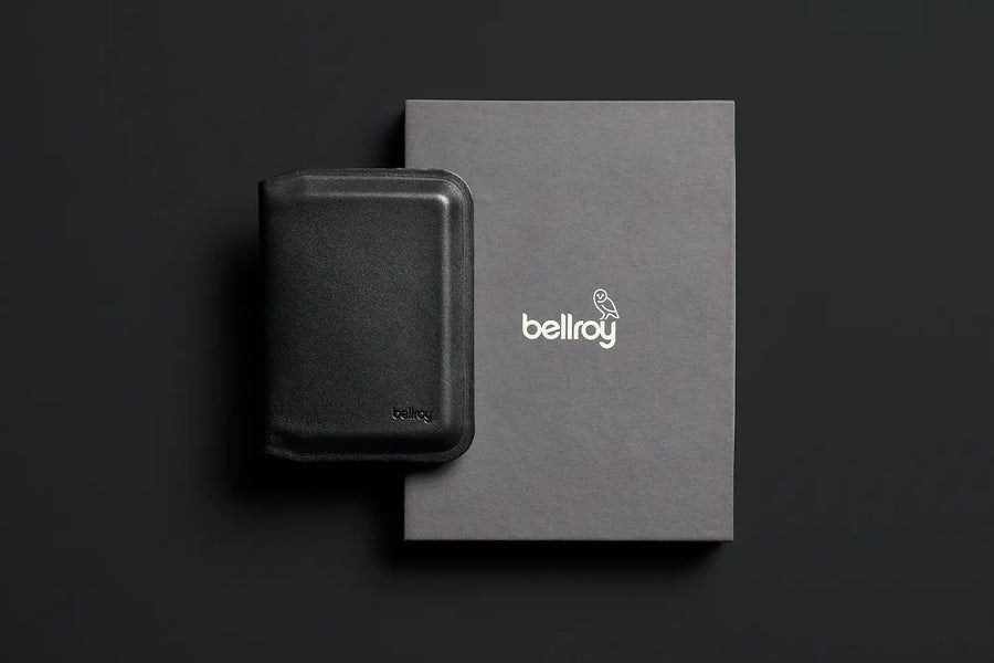 bellroy apex note sleeve raven