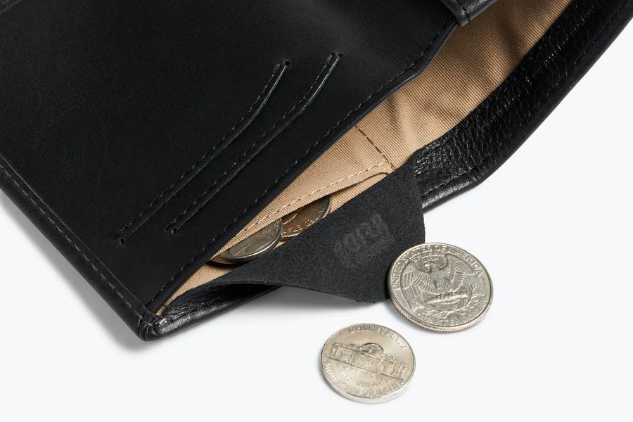 bellroy note sleeve obsidian