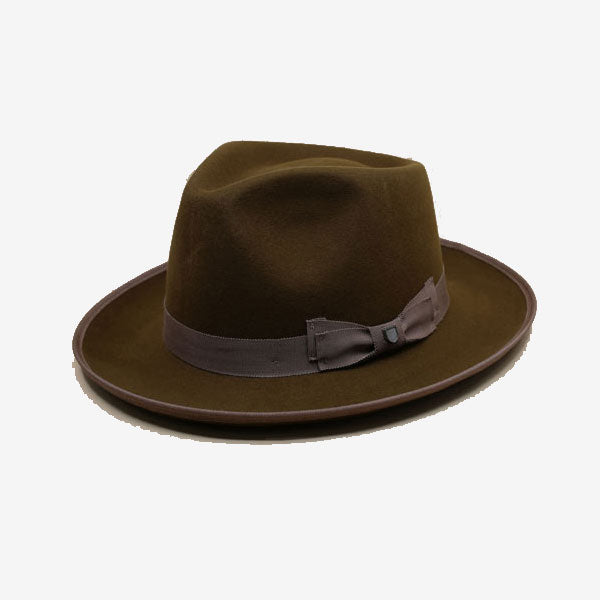 brixton norfolk reserve fedora coffee