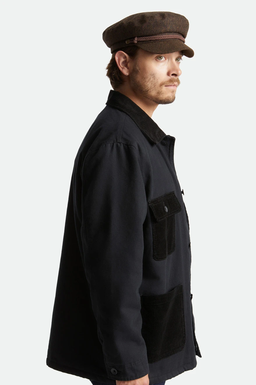 brixton fiddler cap bison brown