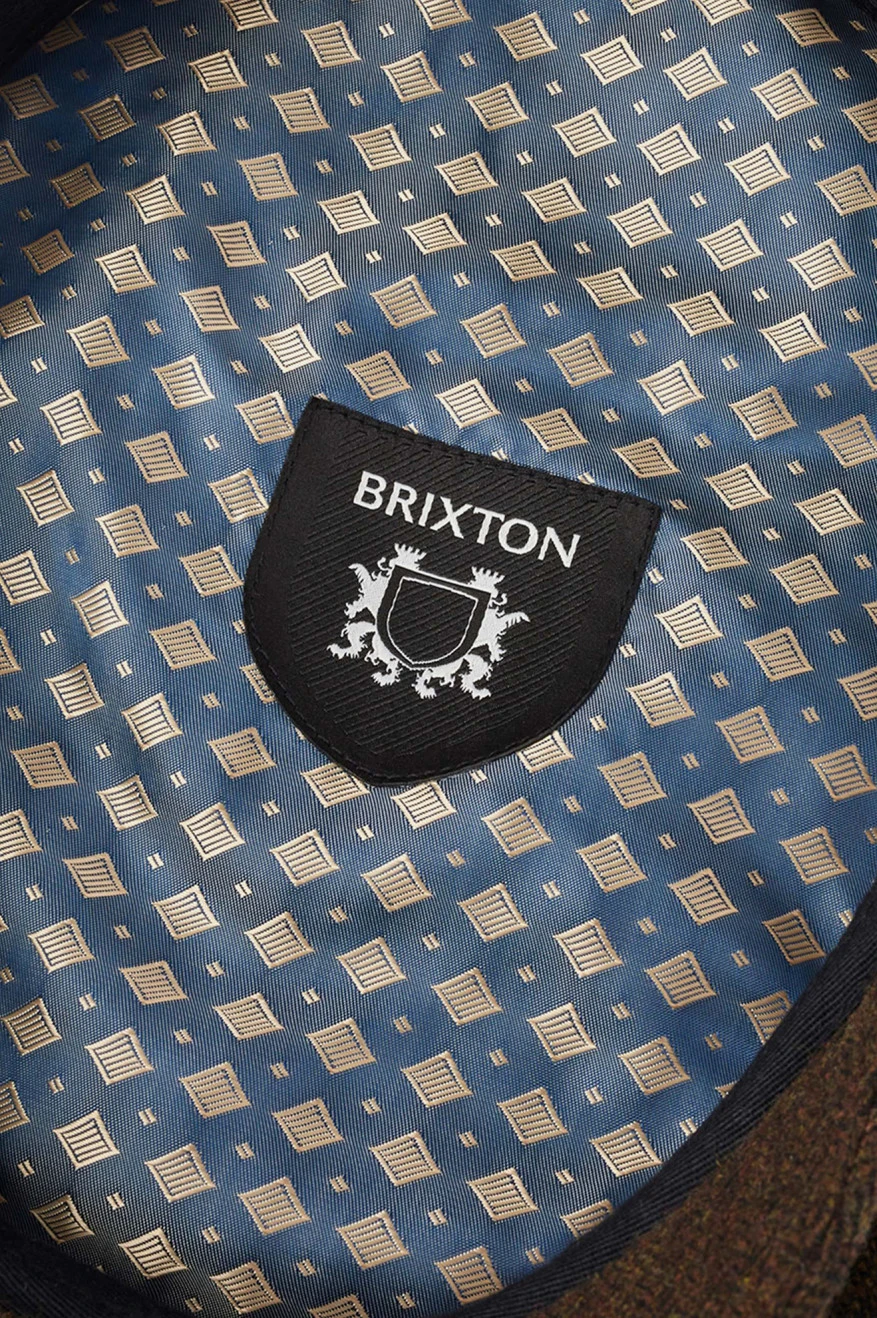 brixton fiddler cap bison brown